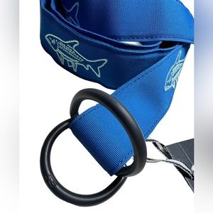 VINEYARD VINES MEN’S BONEFISH BELT.BLUE.MSRP$68